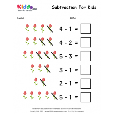 Subtraction Rose