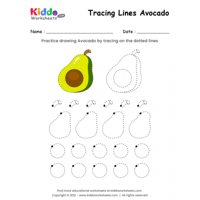Tracing Lines Avocado