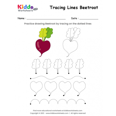 Tracing Lines Beetroot