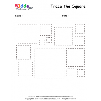 Tracing Shape Square