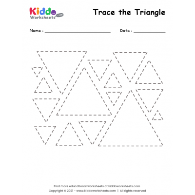 Tracing Shape Triangle