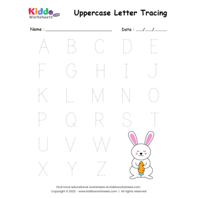 Uppercase Letter Tracing