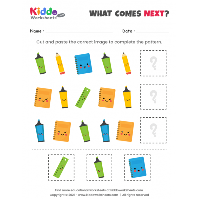 What comes next Stationery
