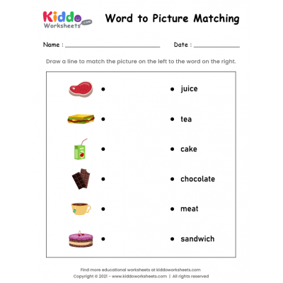 Matching Words to Pictures 7