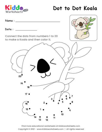 Dot to Dot koala