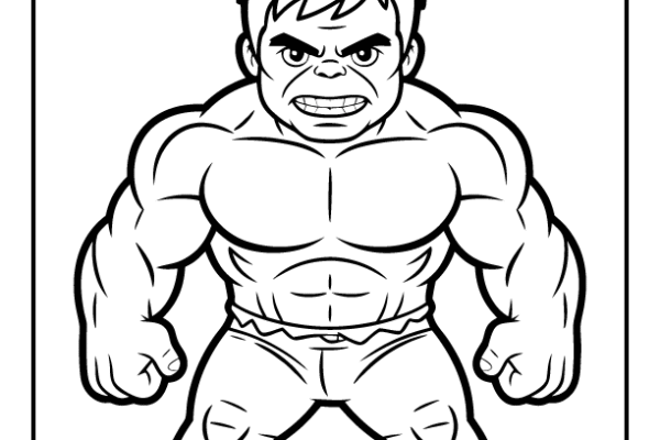 Hulk Coloring Sheets