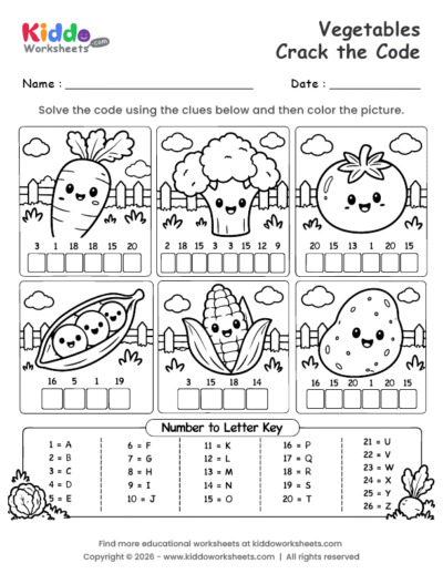 Vegetables Crack the Code