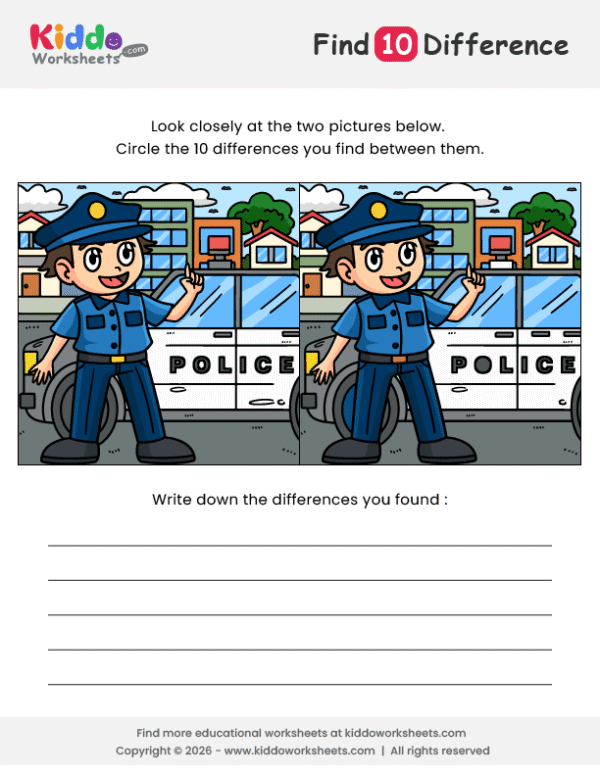 Police Spot the Difference