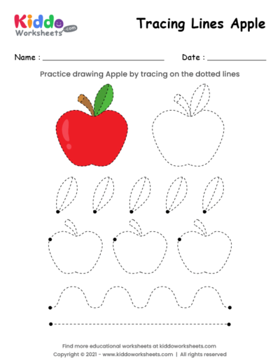 Tracing Lines Apple