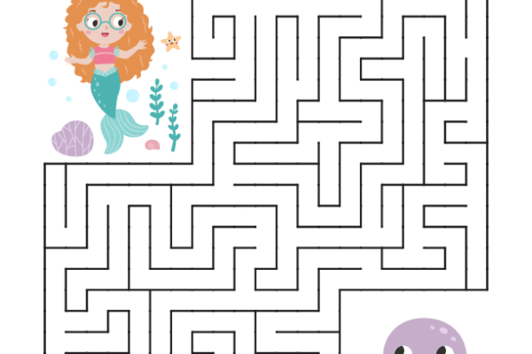 Mermaid Mazes