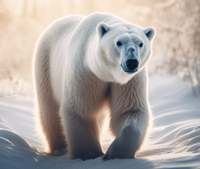 Polar Bear Sliding Puzzle