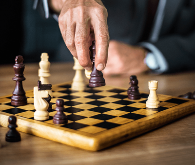 Chess Board Sliding Puzzle