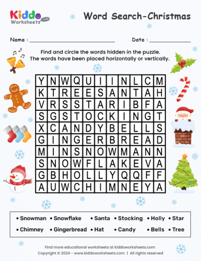 Christmas Word Search