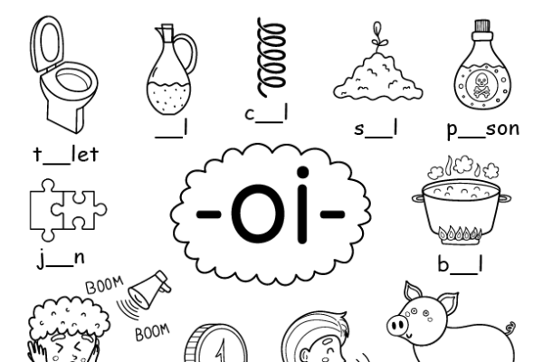 oi digraph worksheet