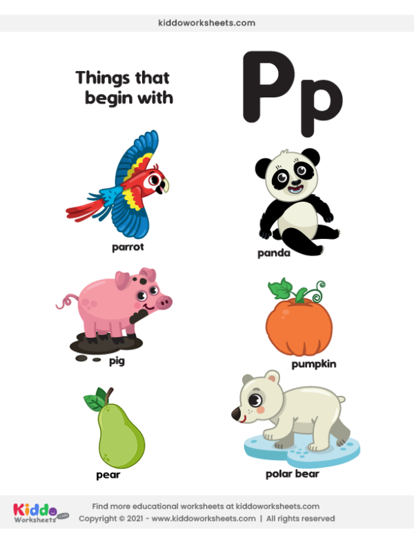 words that start with P